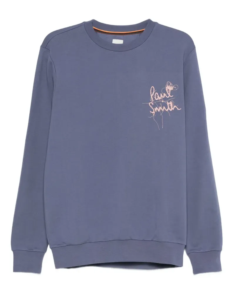 Paul Smith Sweatshirt mit Rundhalsausschnitt - Blau Blau
