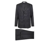 Einreihiger Anzug - Blau