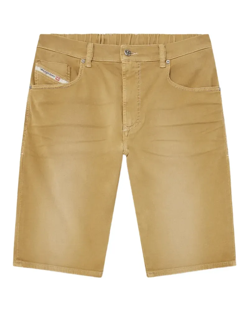 Diesel slim shorts in coloured denim - Nude Nude