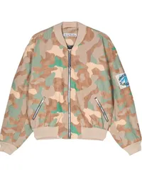 Acne Studios Bomberjacke mit Camouflage-Print Grün