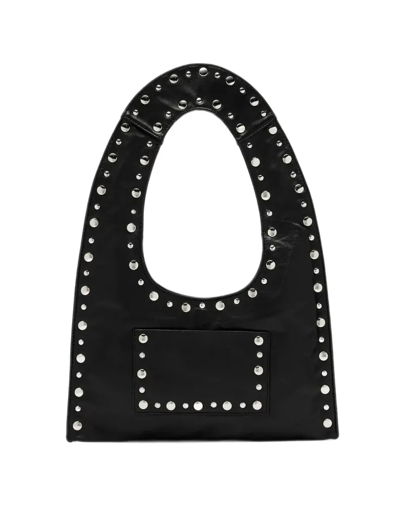 GIMAGUAS Franca stud-embellished tote bag - Schwarz Schwarz