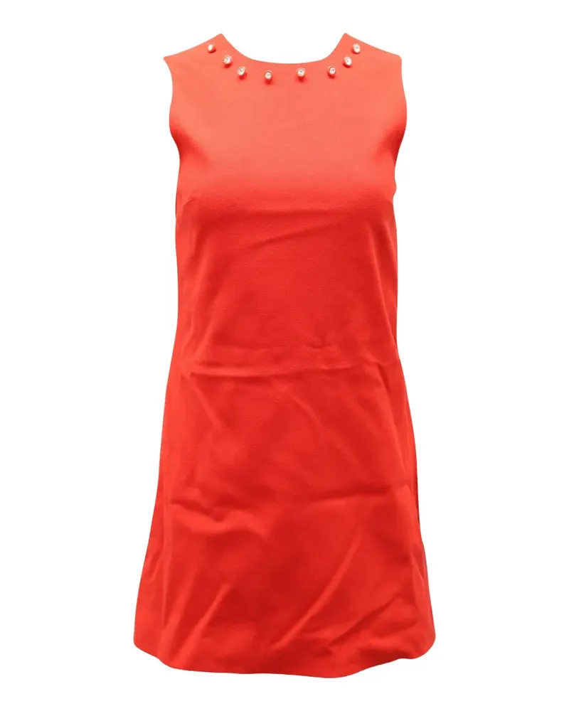 Christopher Kane Minikleid mit Kristallen - Rot Rot