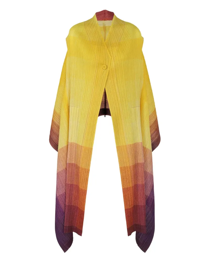 Issey Miyake Foton Cardigan - Gelb Gelb