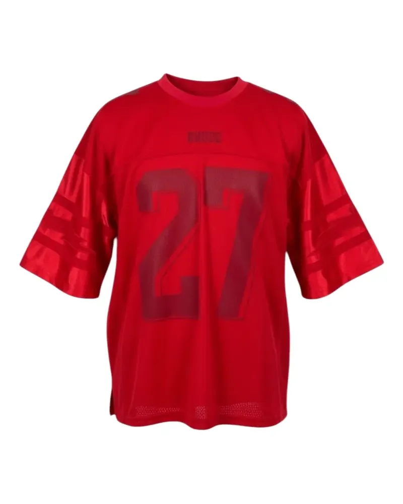 RHUDE lightning football shirt - Rot Rot