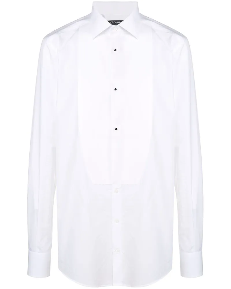 Dolce & Gabbana Klassisches Hemd - Weiß Weiß