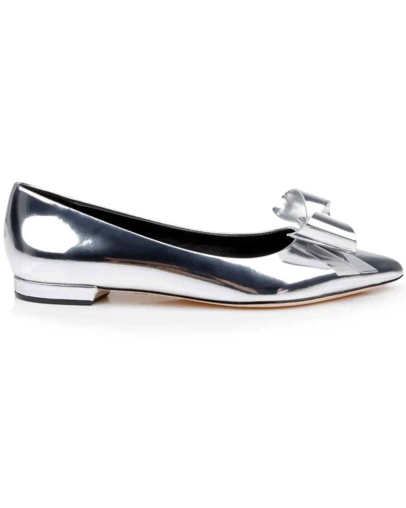 DIAMADA Clinton Ballerinas - Silber Silber