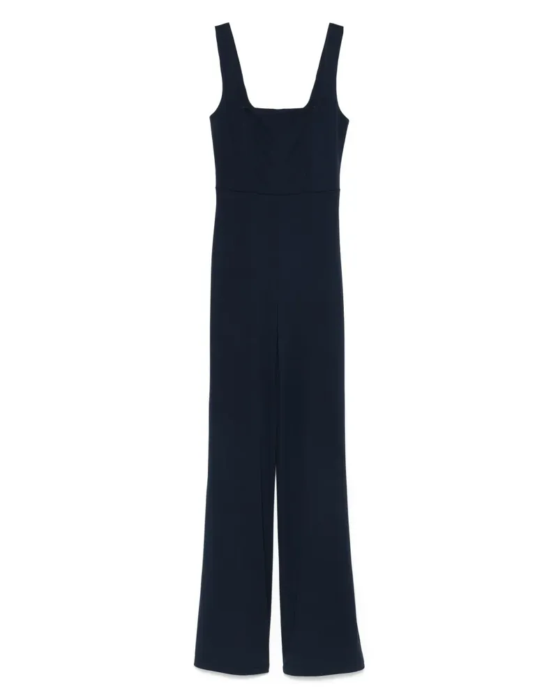 Patrizia Pepe Jumpsuit mit Krepp-Struktur - Blau Blau
