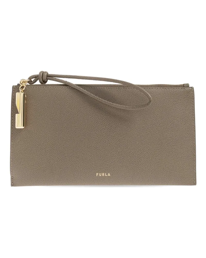 Furla Iride clutch bag - Grau Grau
