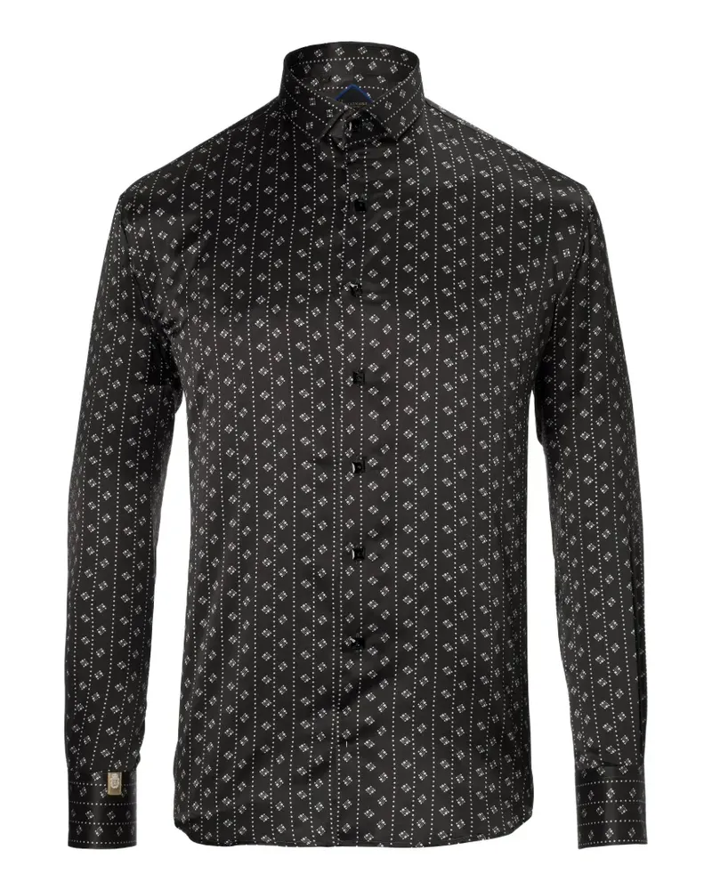 Billionaire Apple" Gold Cut long-sleeves shirt - Schwarz Schwarz