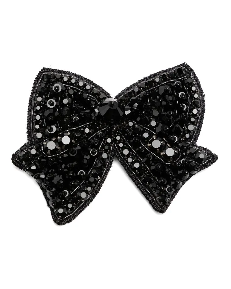 Dice Kayek Bow Brosche - Schwarz Schwarz