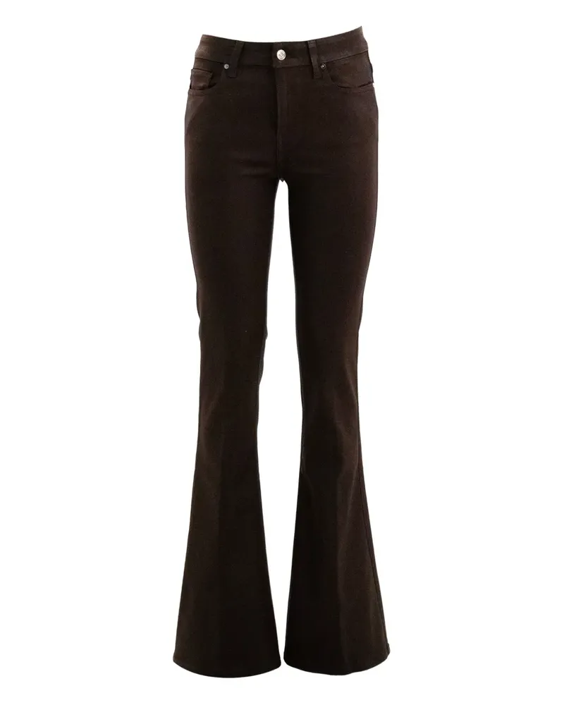 Paige Jeans mit ausgestelltem Bein - Braun Braun