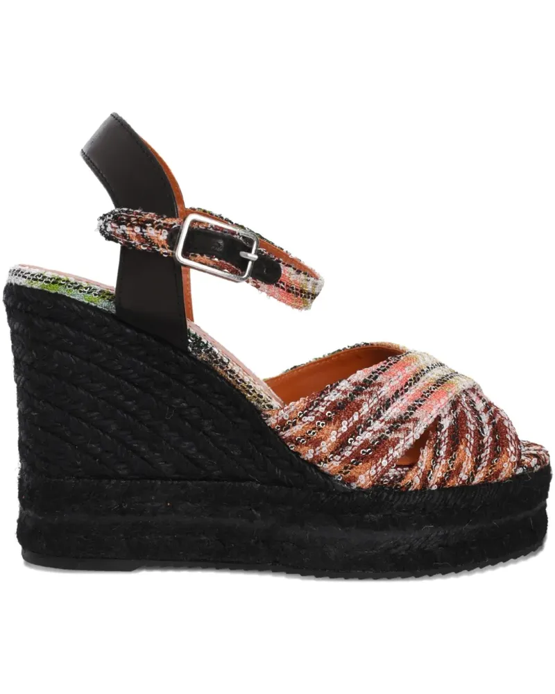 Missoni Carmen Espadrille-Sandalen - Grün Grün