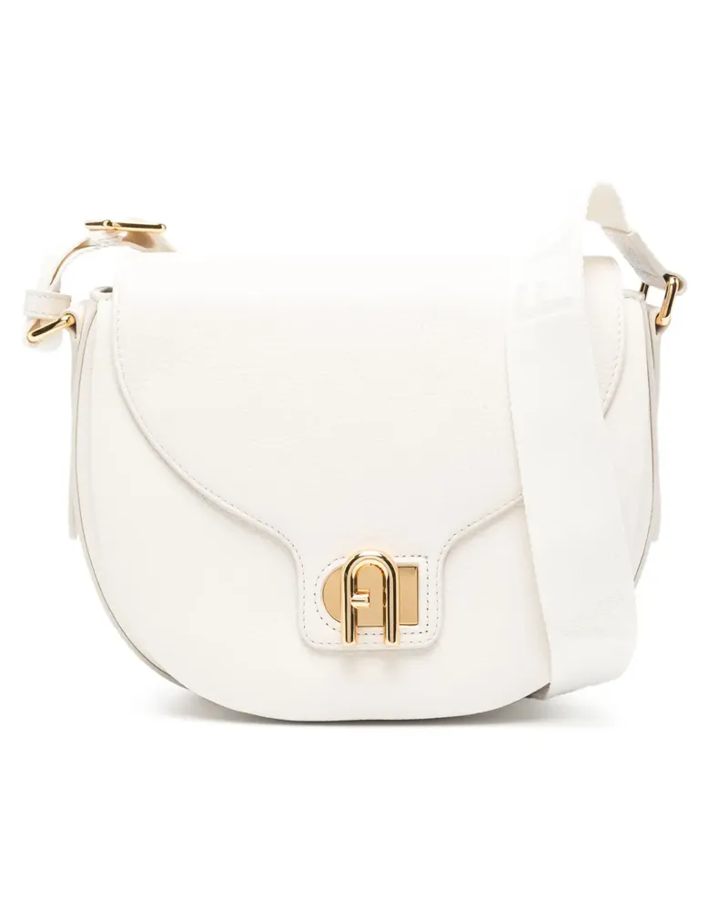 Furla Kleine Lotus Umhängetasche - Weiß Weiß