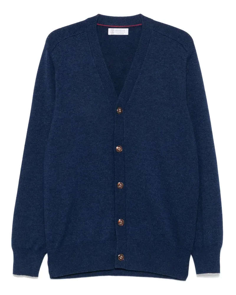 Brunello Cucinelli Cardigan aus Kaschmir - Blau Blau