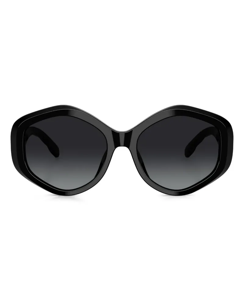 Tory Burch Kira Sonnenbrille - Schwarz Schwarz