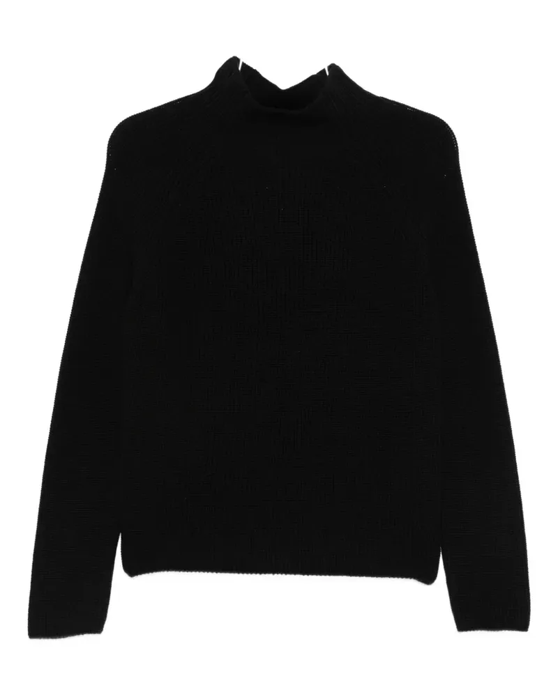 Marc O'Polo mock-neck knitted sweater - Schwarz Schwarz