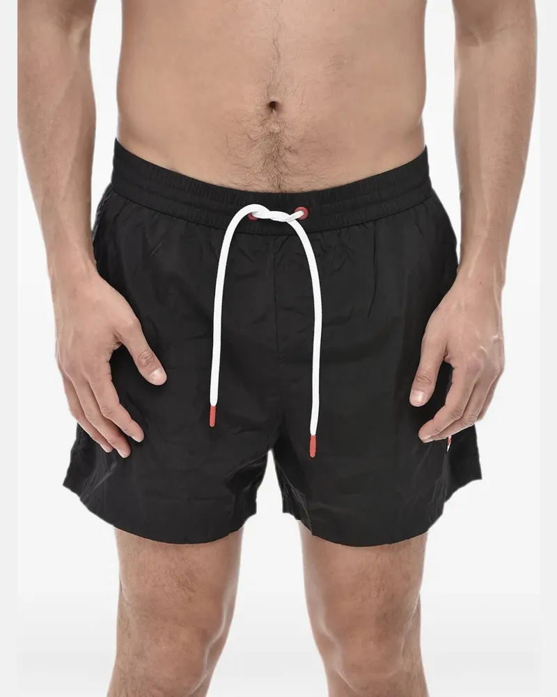 Diesel BMBX-NICO Badeshorts mit Logo - Schwarz Schwarz