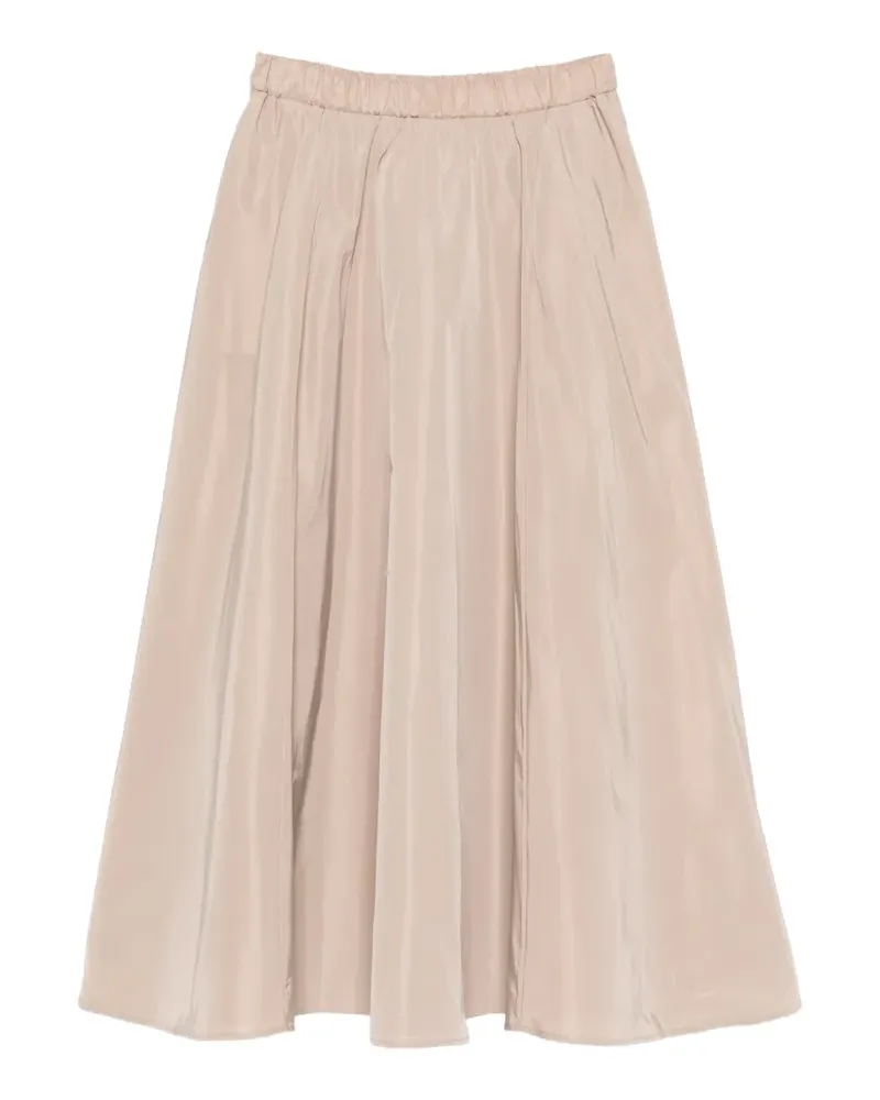 ASPESI elasticated skirt - Nude Nude