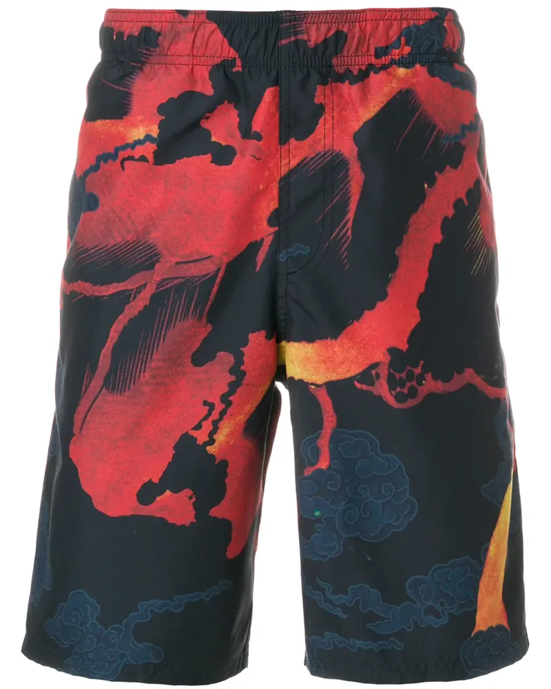 Givenchy Badeshorts mit Print - Grau Grau