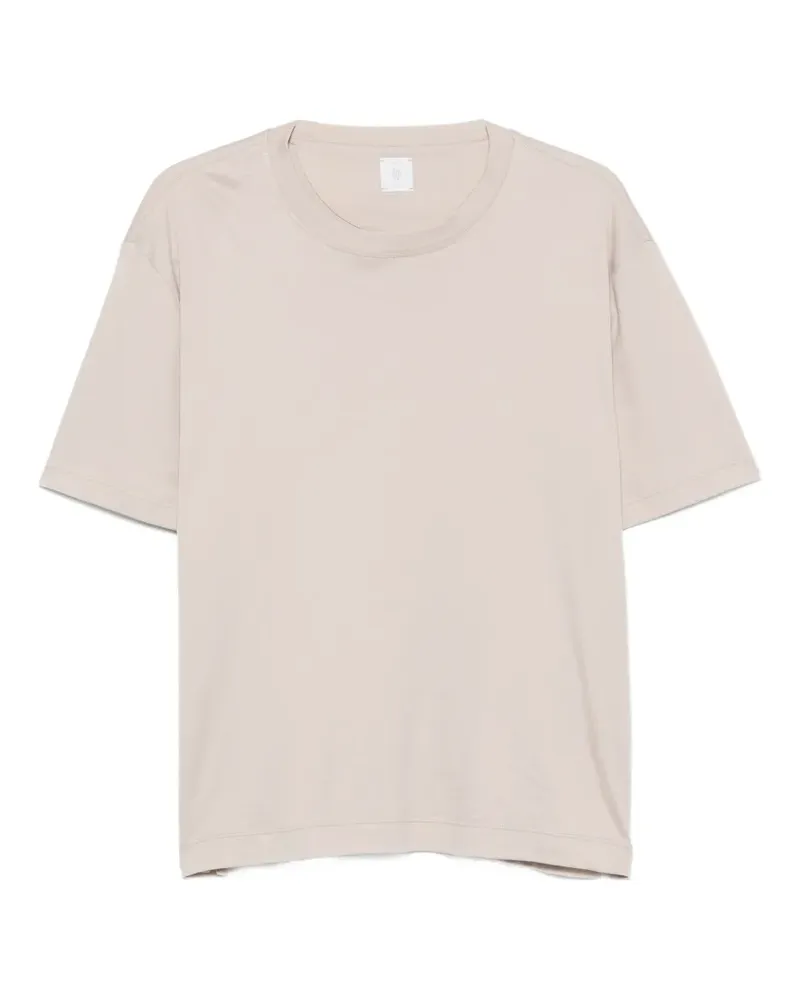 Eleventy T-Shirt mit Rundhalsausschnitt - Nude Nude