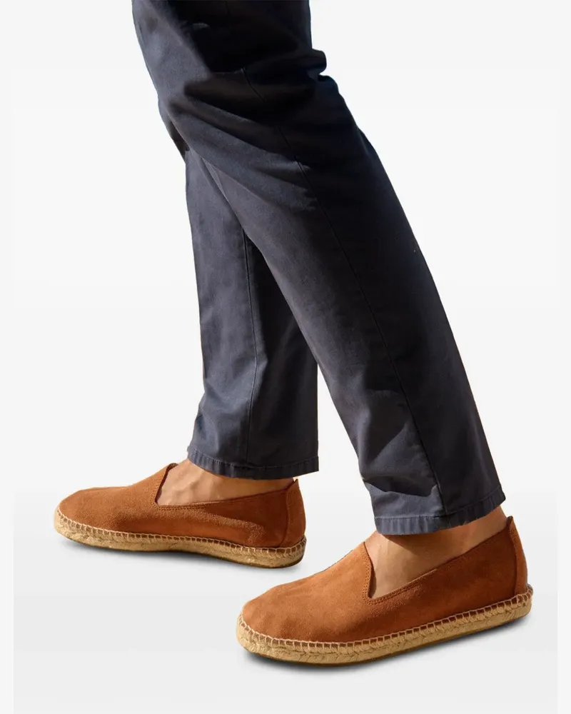 Manebí Espadrilles aus Wildleder - Braun Braun