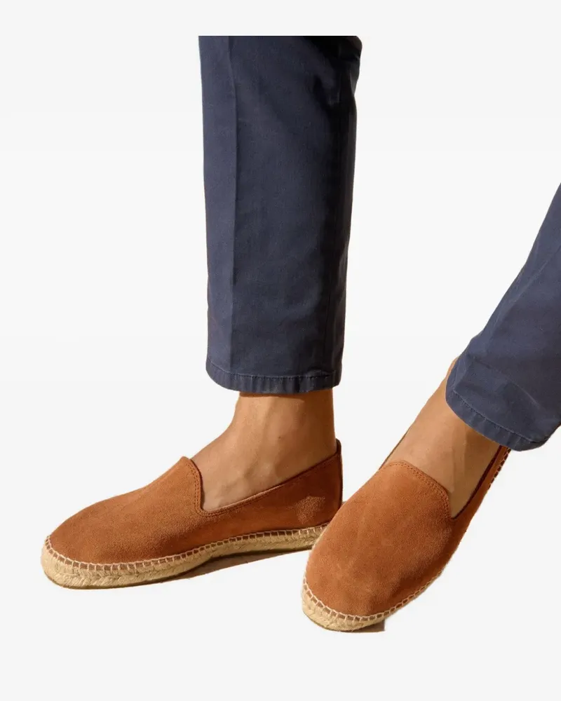 Manebí Espadrilles aus Wildleder - Braun Braun
