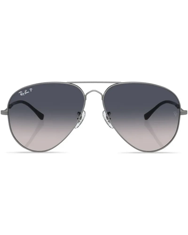Ray Ban Old Aviator Sonnenbrille mit Farbverlauf - Grau Grau