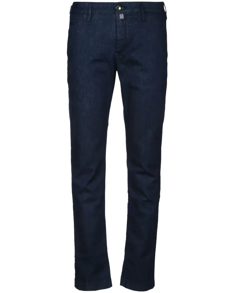 Jacob Cohën Hose mit Logo-Detail - Blau Blau