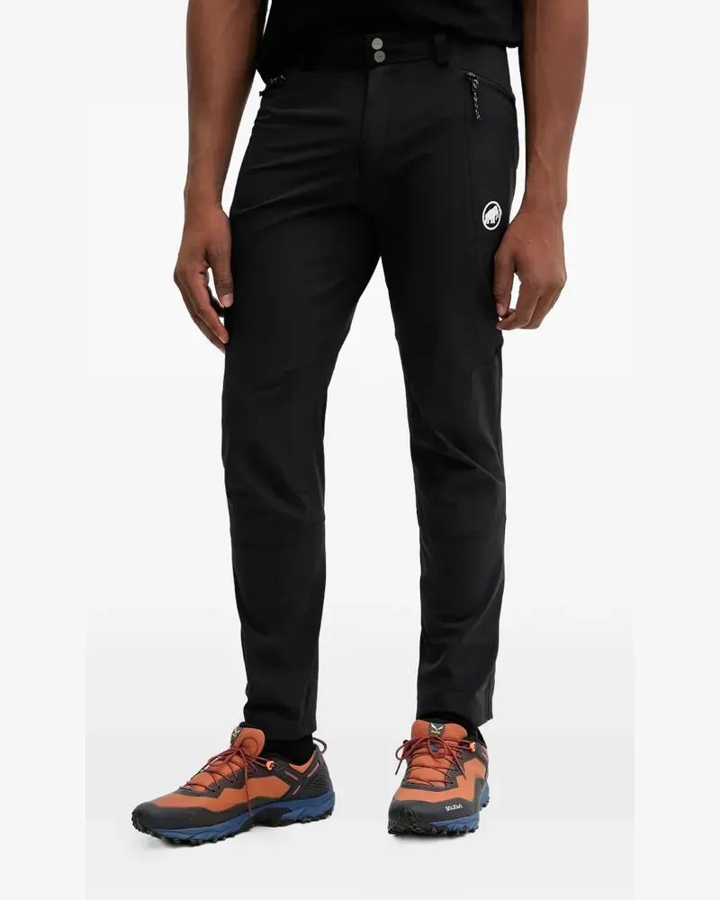 Mammut Ducan logo-detail performance trousers - Schwarz Schwarz