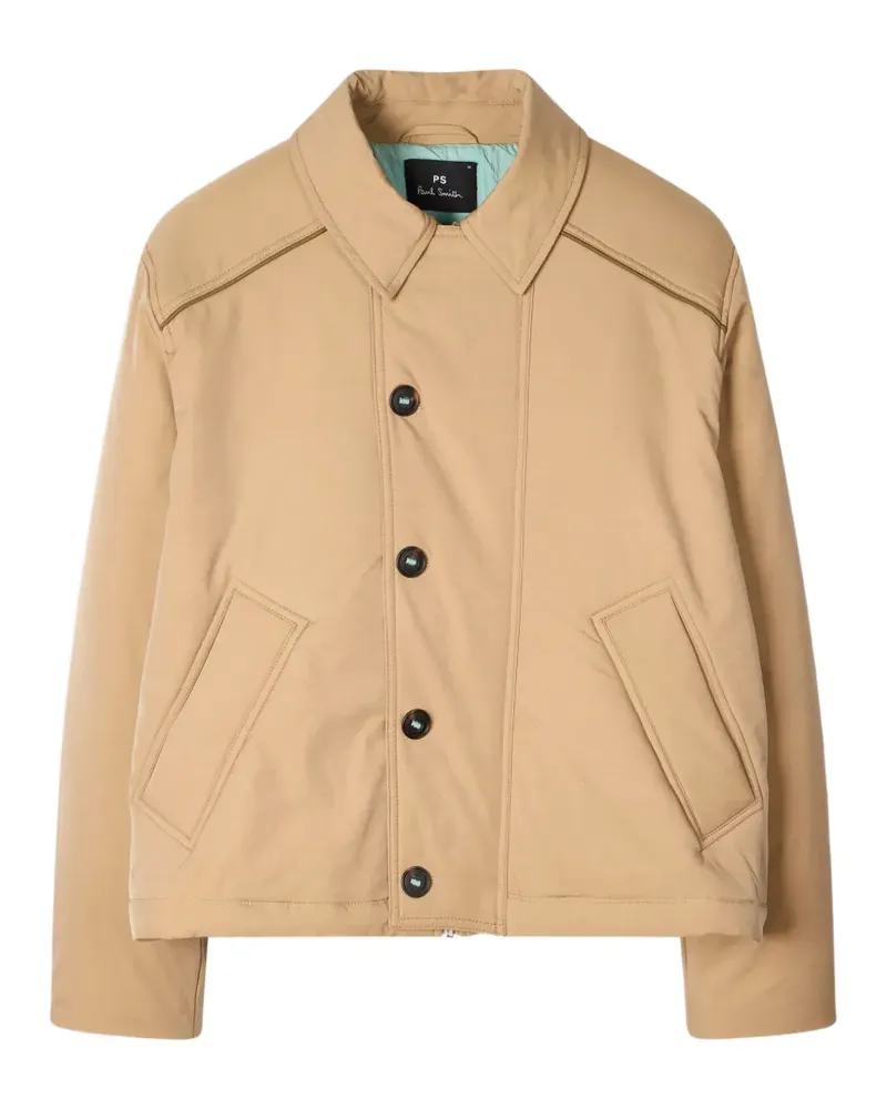 Paul Smith button quilted jacket - Nude Nude