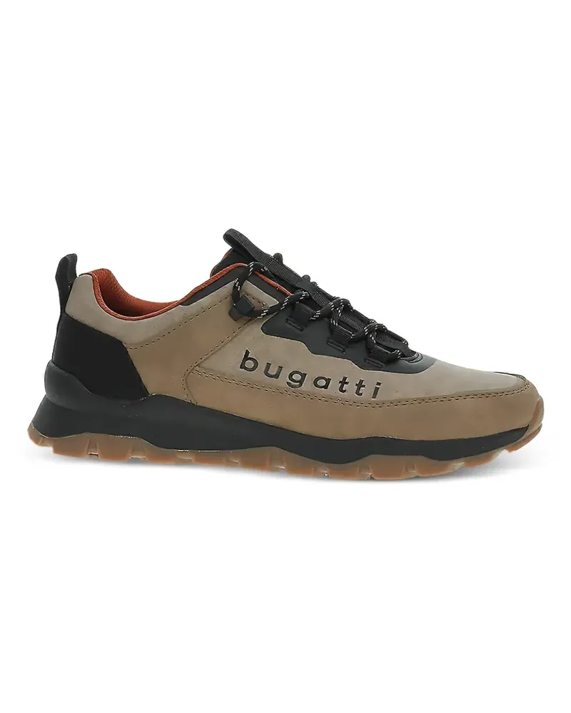Bugatti Sneakers mit Kontrasteinsätzen - Nude Nude