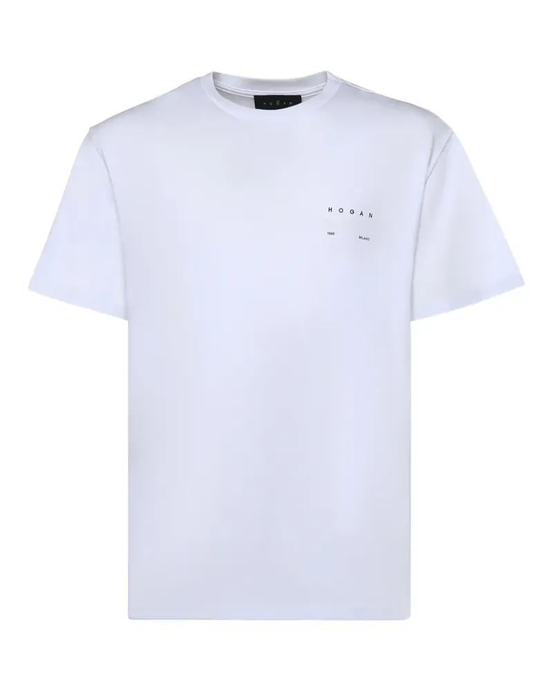 Hogan logo-print T-shirt - Weiß Weiß