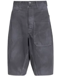 Maison Margiela Hoch sitzende Shorts Schwarz