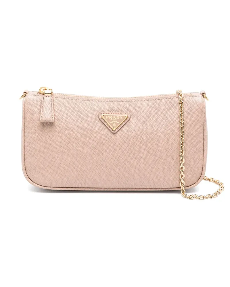 Prada Umhängetasche aus Saffiano-Leder - Rosa Rosa