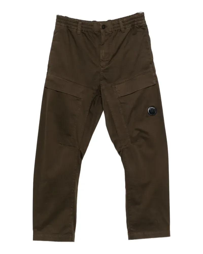 C.P. Company Cargohose mit Linsen-Detail - Grün Grün