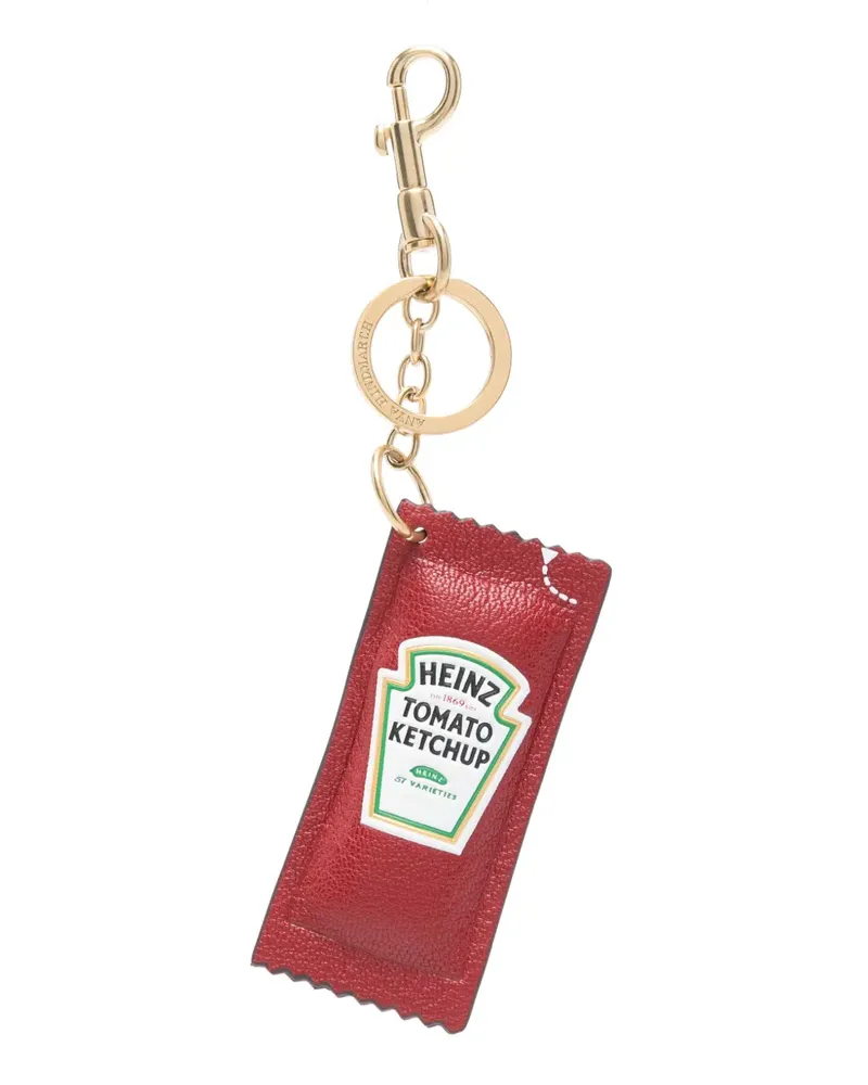 Anya Hindmarch Ketchup Schlüsselanhänger - Rot Rot
