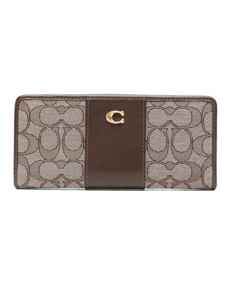 Coach Schmales Essential Portemonnaie - Braun Braun