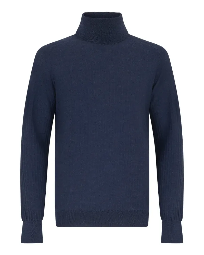 Roberto Collina roll-neck sweater - Blau Blau