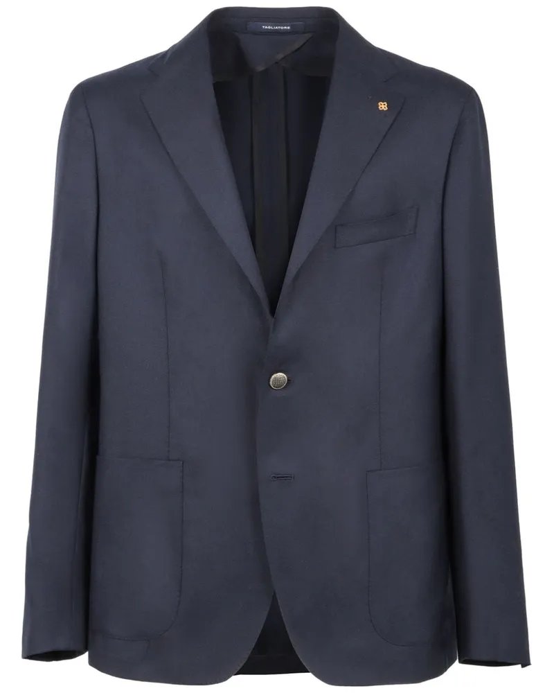 Tagliatore Sakko aus Kaschmir - Blau Blau