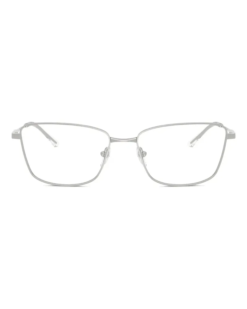 Emporio Armani square-frame glasses - Silber Silber