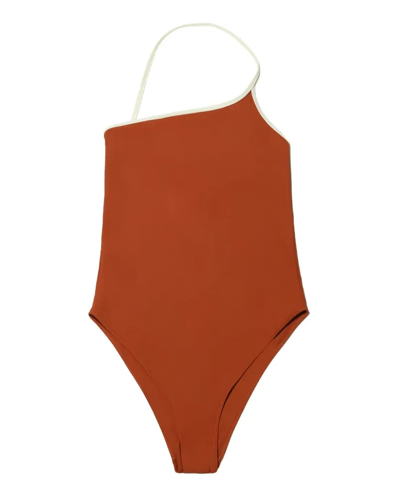 LIDO Sessantasei one-shoulder swimsuit - Orange Orange