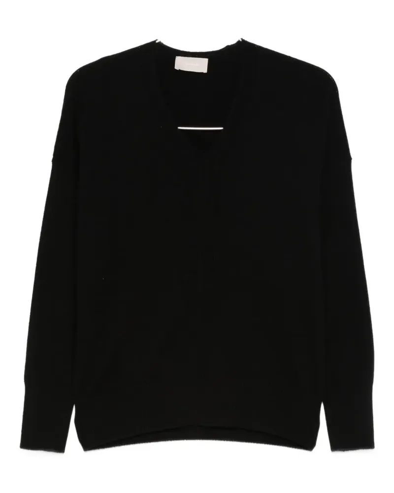 Drumohr  V-neck sweater - Schwarz Schwarz