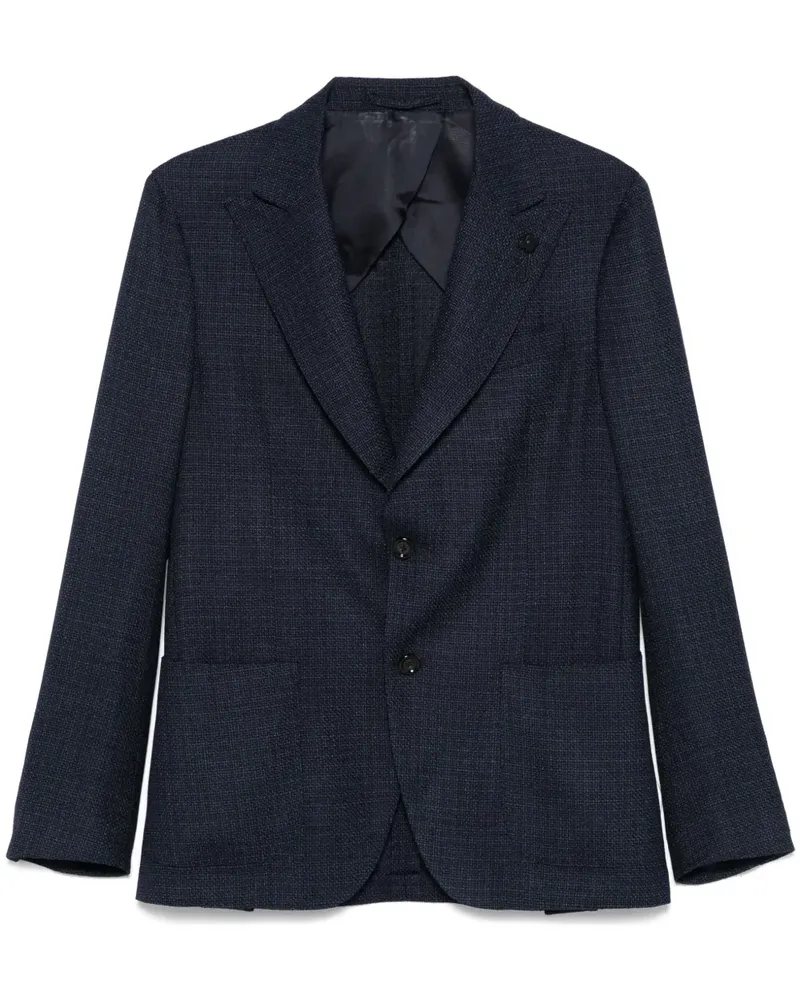 LARDINI Einreihiges Sakko - Blau Blau