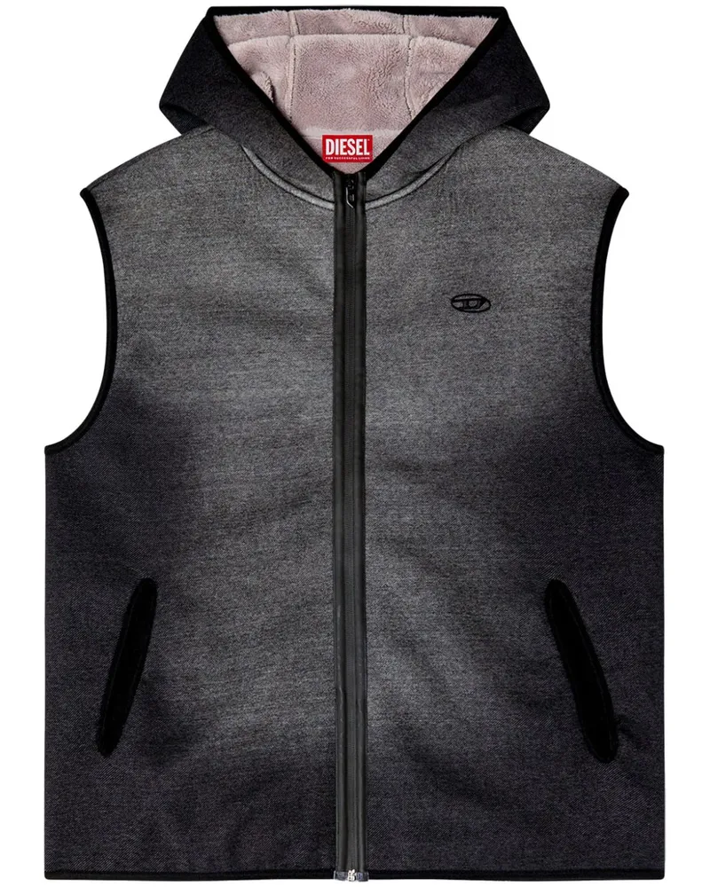 Diesel S-Haky Hoodie - Schwarz Schwarz