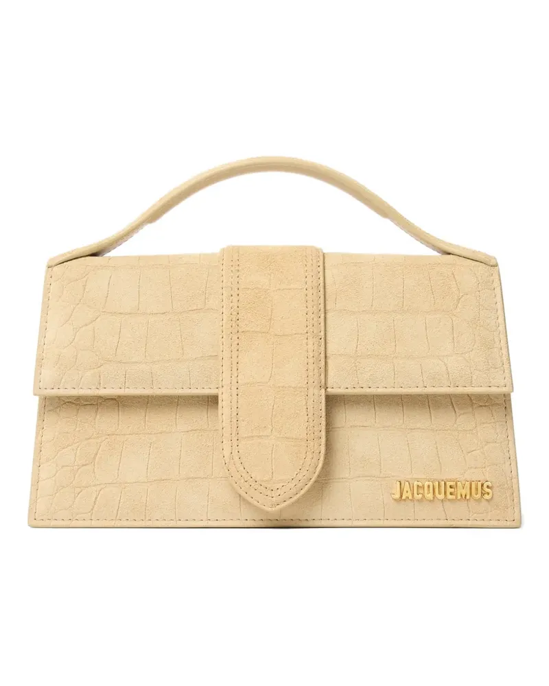 Jacquemus large Le Bambino handbag - Nude Nude