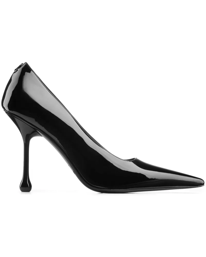 Jimmy Choo Ixia Pumps aus Lackleder 95mm - Schwarz Schwarz