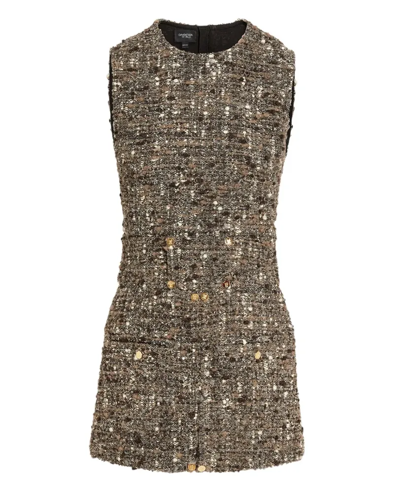 Giambattista Valli Gestricktes Minikleid - Braun Braun