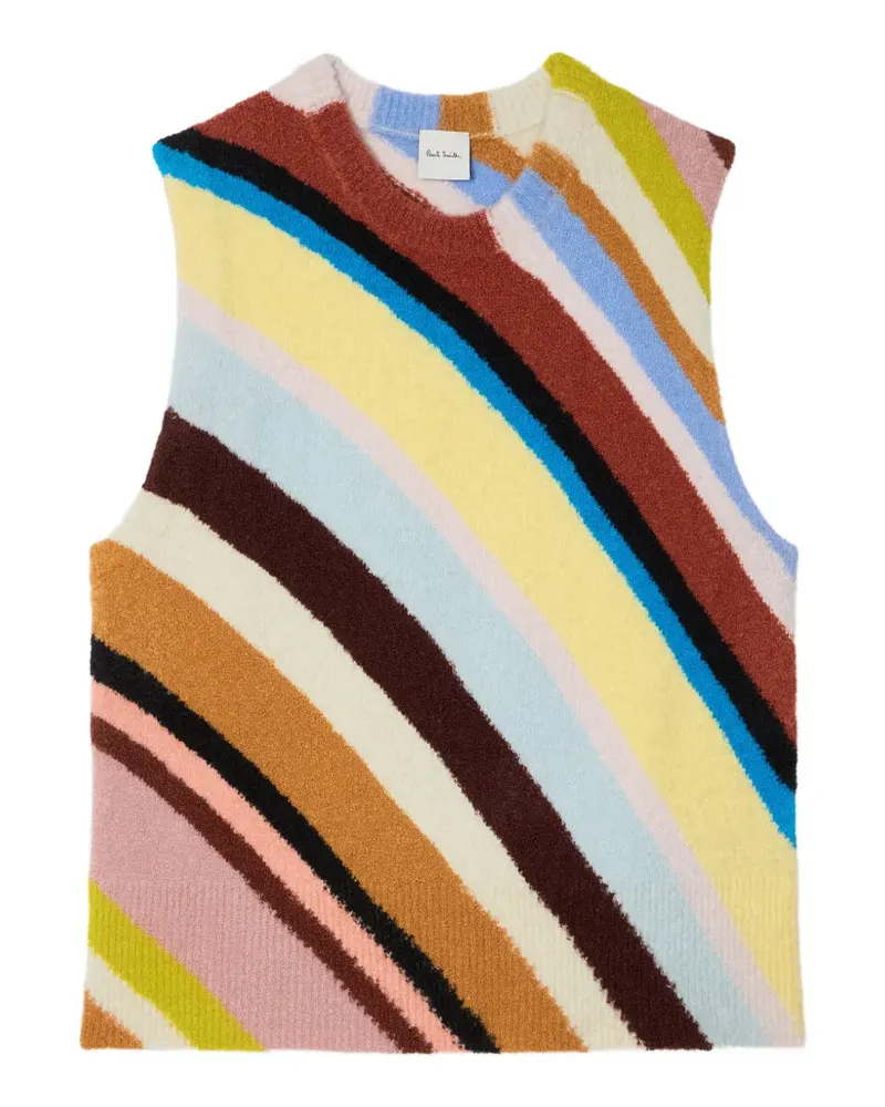 Paul Smith Gestricktes Swirl Tanktop - Nude Nude
