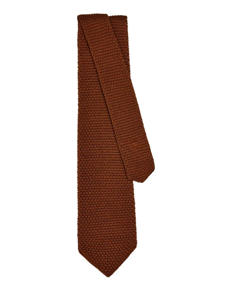 Ferragamo silk and cashmere tie - infinite inspirations - Braun Braun