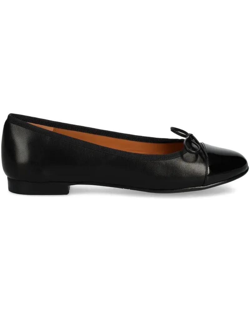 Billi Bi Ballerinas mit Schleifendetail - Schwarz Schwarz